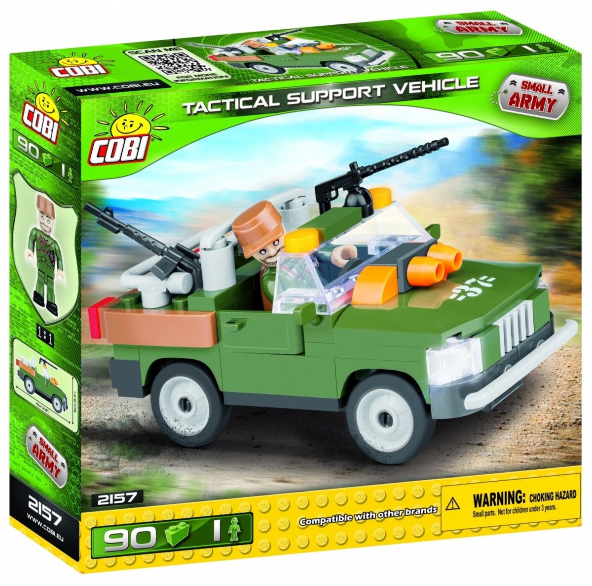 Cobi Small Army Tactical Support Vehicle (2157)