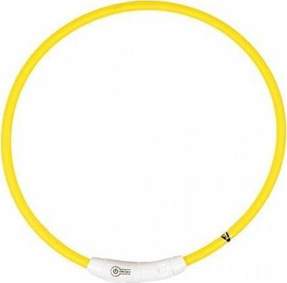Duvo+ DUVO+ OBROŻA ŚWIECĄCA USB NYLON YELLOW 65cm