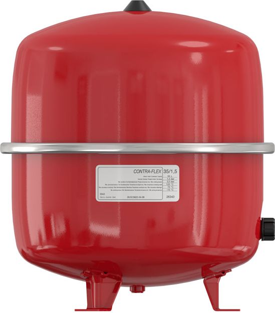 Flamco Naczynie wzbiorcze Contra Flex stojące 35L czerwone do C.O. 3bar (26343)