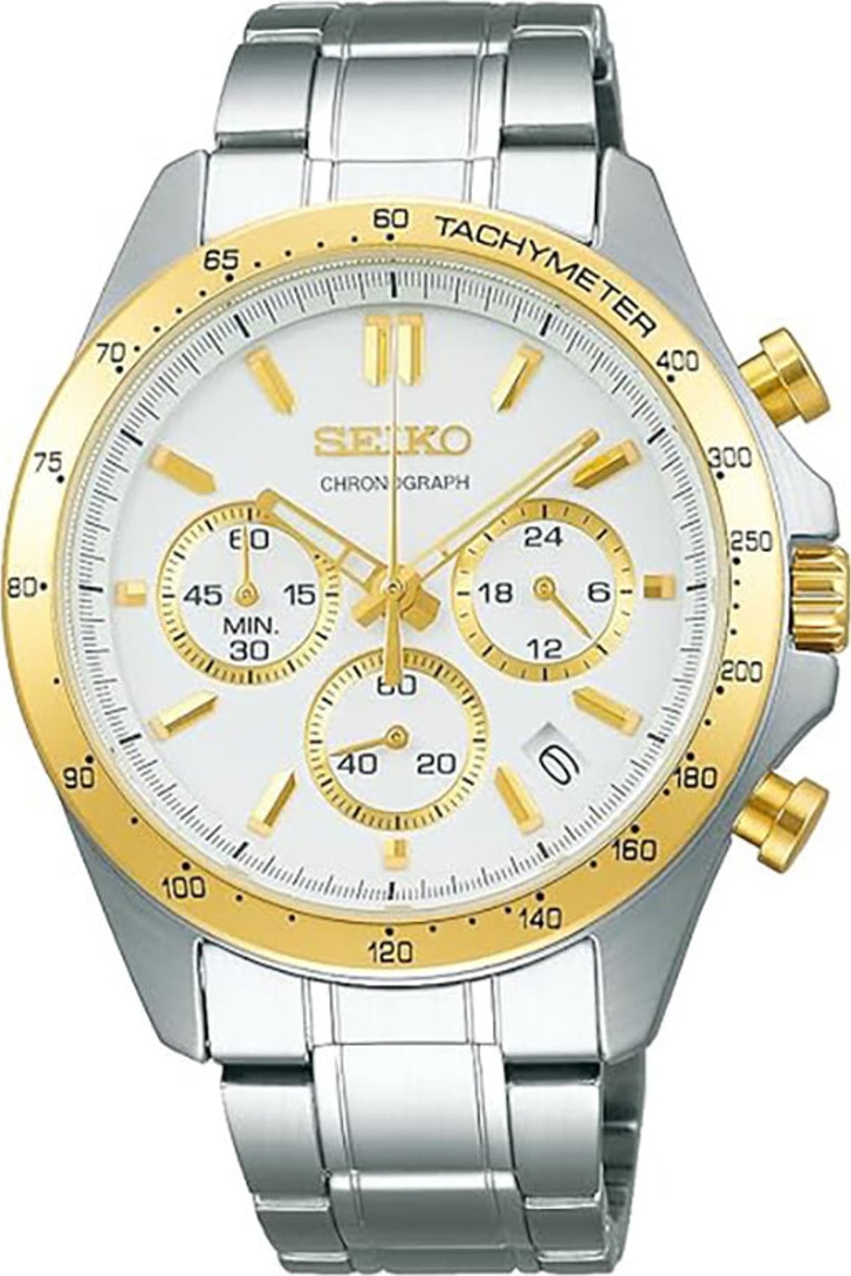 Zegarek Seiko ZEGAREK MĘSKI SEIKO CHRONOGRAPH CASUAL QUARTZ SBTR024 + BOX