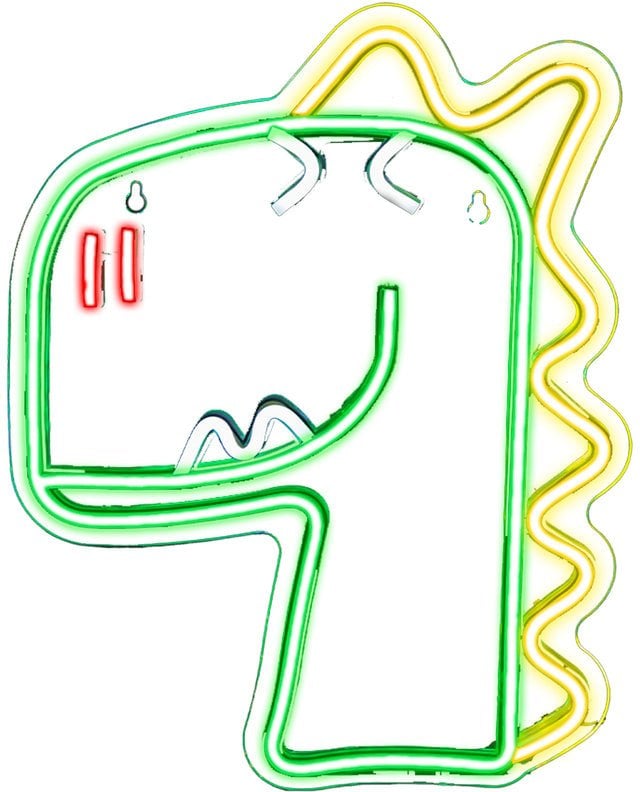 SBS Mobile Led lampa Dino Roar On Neon effect 8018417516528 LUNEONDINO (8018417516528)