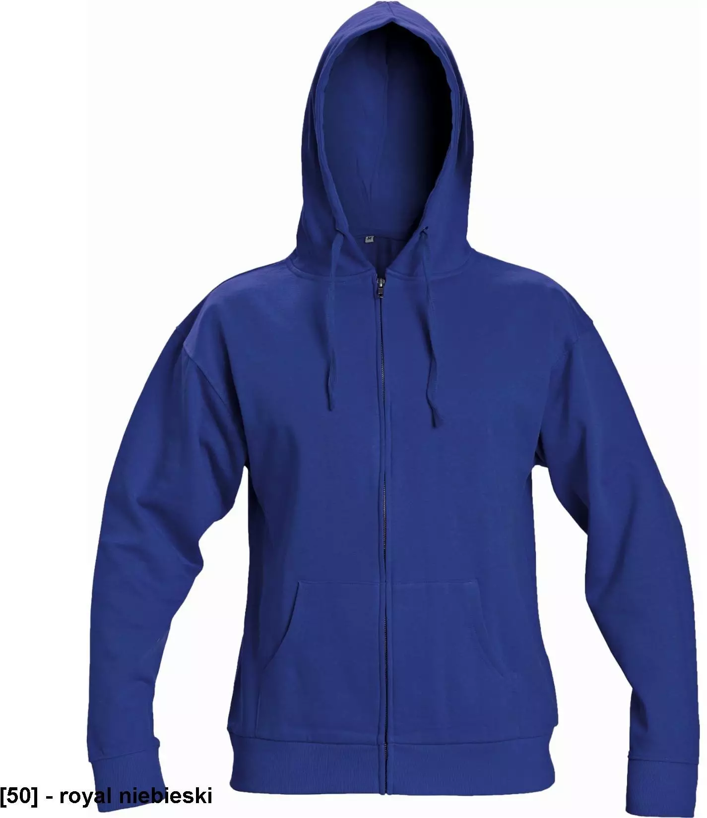 NAGAR - bluza z kapturem ściąganym sznurkiem 80% bawełna, 20% poliester - royal niebieski 3XL