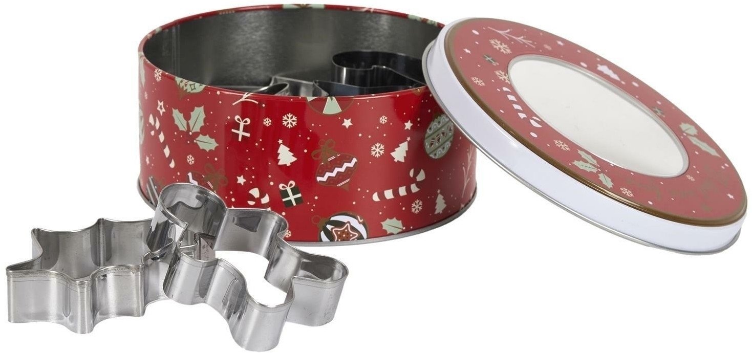 INTESI ZESTAW PUDEŁKO Z 10 FORMAMI DO CIASTEK