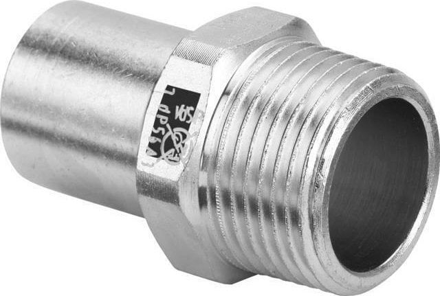 Element wsadowy 15 x 1/2 stal / ocynkowaneŁącznik do rur