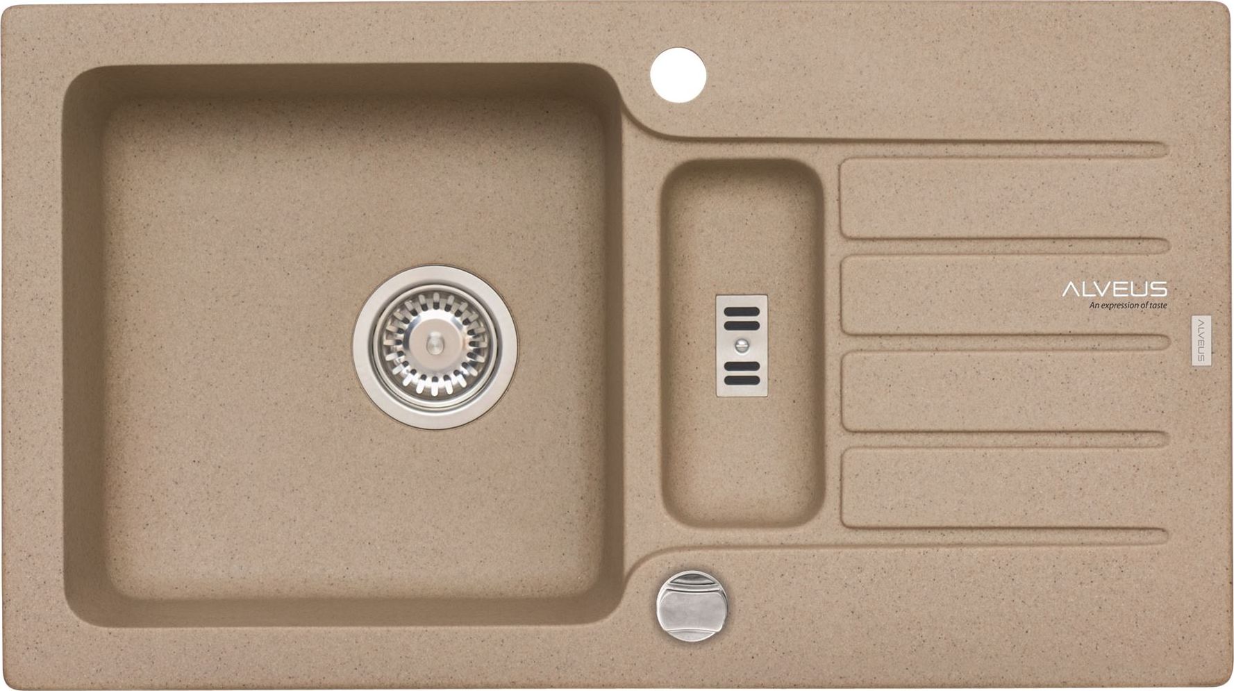 Zlewozmywak Alveus Niagara 70 granitowy beżowy