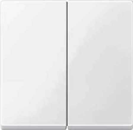 Schneider Merten System M Klawisz podwójny biel polarna (MTN432519)