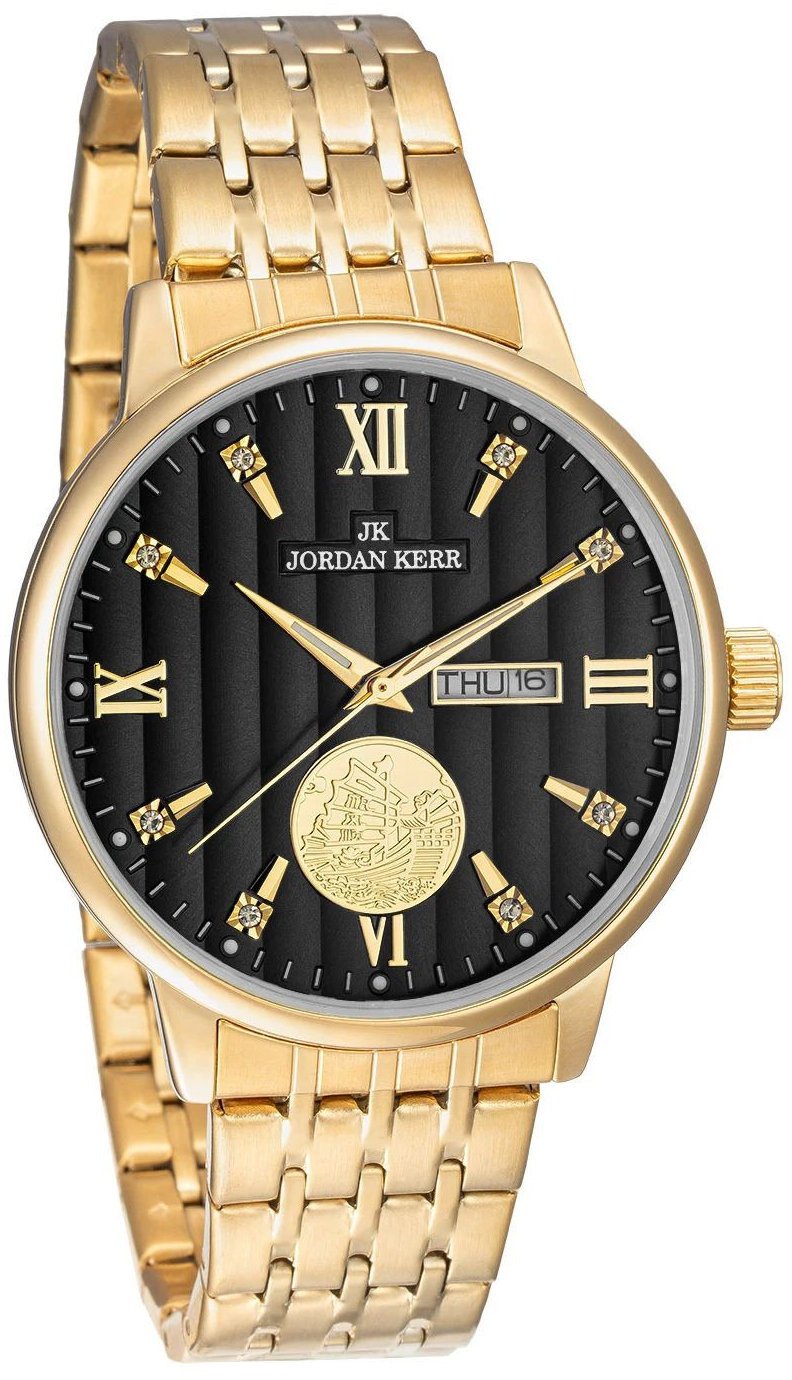 Zegarek Jordan Kerr L1070 IPG CT męski elegancki 42 mm .