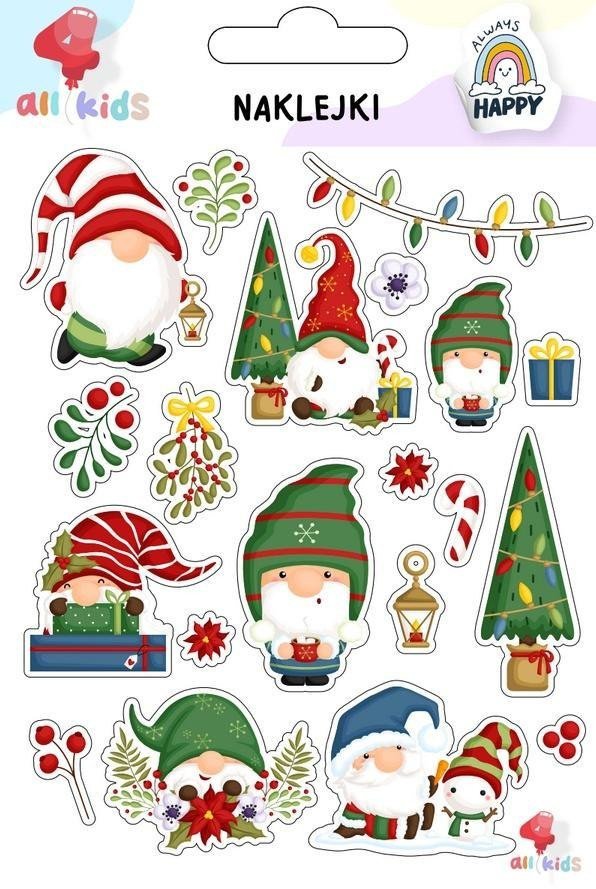 Naklejki dla dzieci Skrzaty