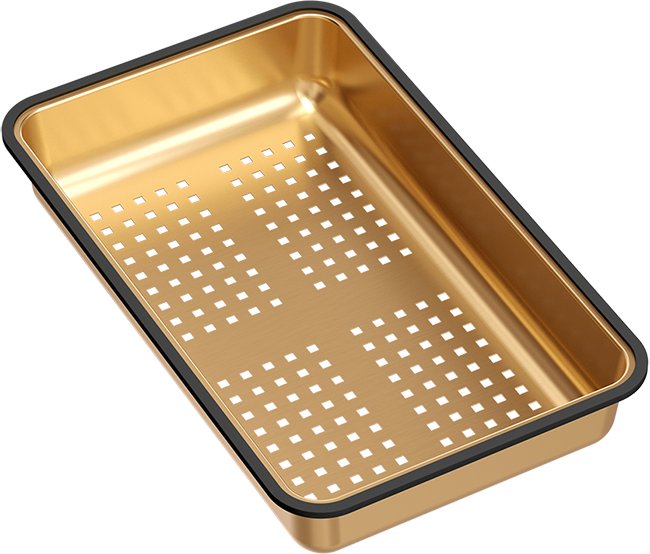 Wkładka stalowa ociekowa (380 x 230 x 60 mm) do Marc - miedź (WS)