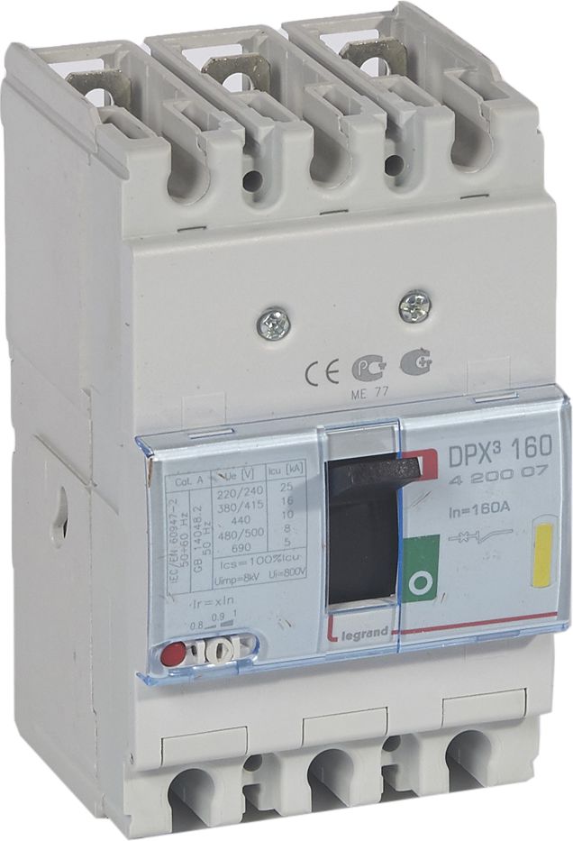 Legrand Wyłącznik mocy 3P 160A 16kA DPX3 160 - 420007