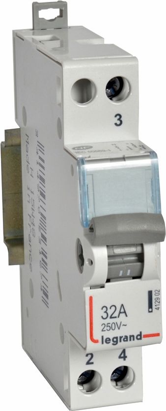 Legrand Przełącznik pojedynczy FR300 32A 250V z punktem neutralnym 412902