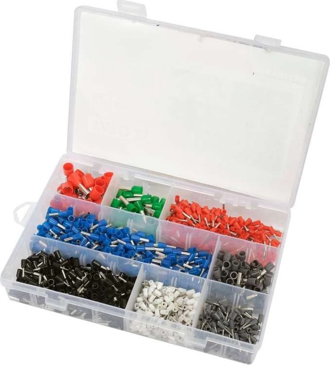 Yato YATO KOŃCÓWKI I KONEKTORY KABLOWE 1200szt.