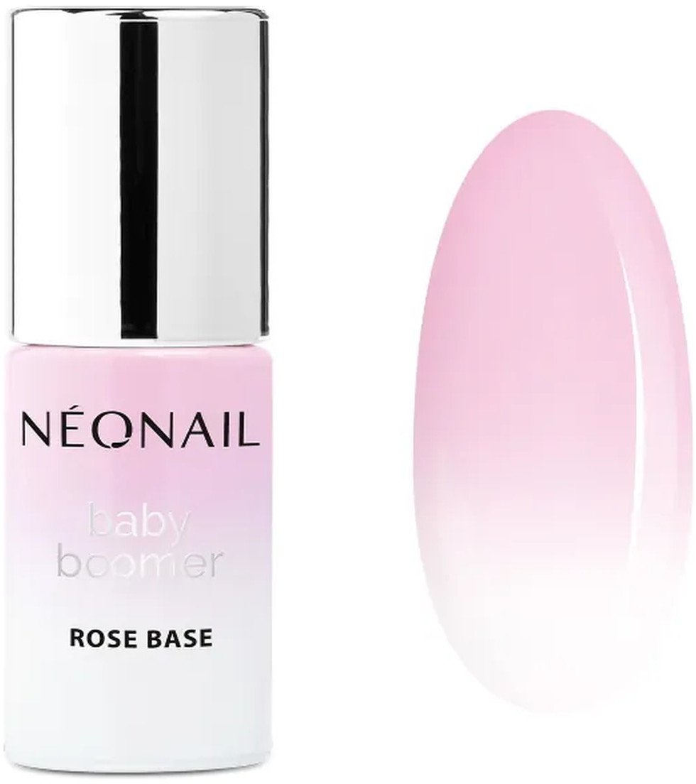 NEONAIL_Baby Boomer baza hybrydowa do paznokci Rose Base 7,2ml