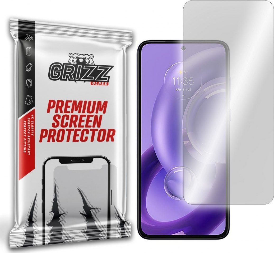 GrizzGlass Szkło hybrydowe Grizz Motorola Edge 30 Neo