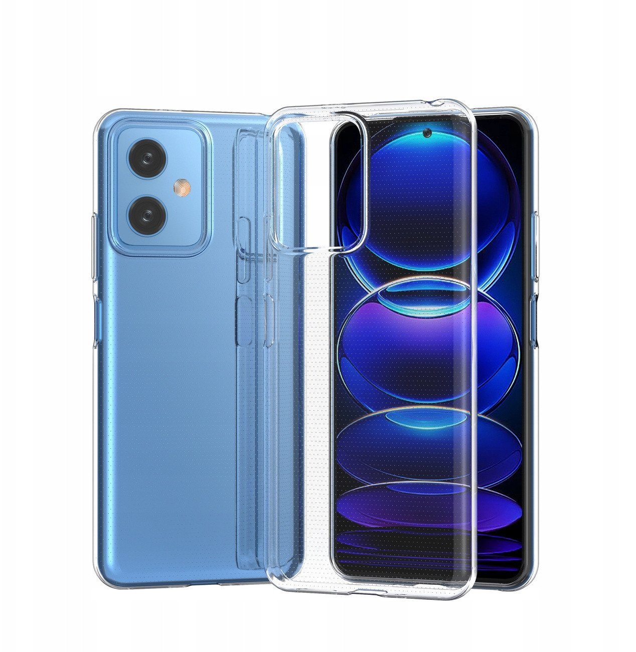 Ultra Clear 0.5mm etui Xiaomi Poco X5 5G / Redmi Note 12 5G cienki pokrowiec przezroczyste