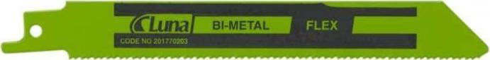 Luna Brzeszczoty szablaste bimetalowe, elastyczne, do metalu 150x19x0,9 13T(5)