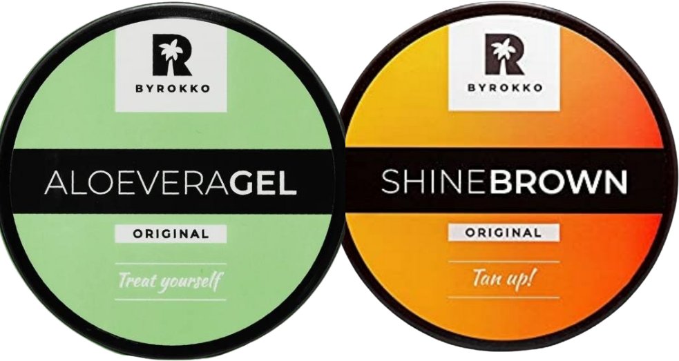 Byrokko Shine Brown + Żel Chłodzący Po Opalaniu