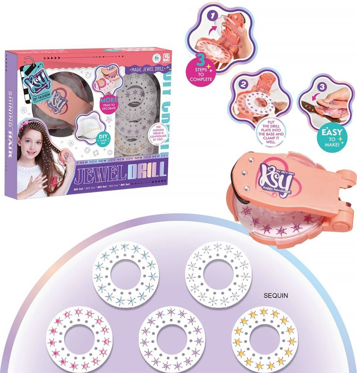 Gazelo Akcesoria dla lalek do włosów (G206063)