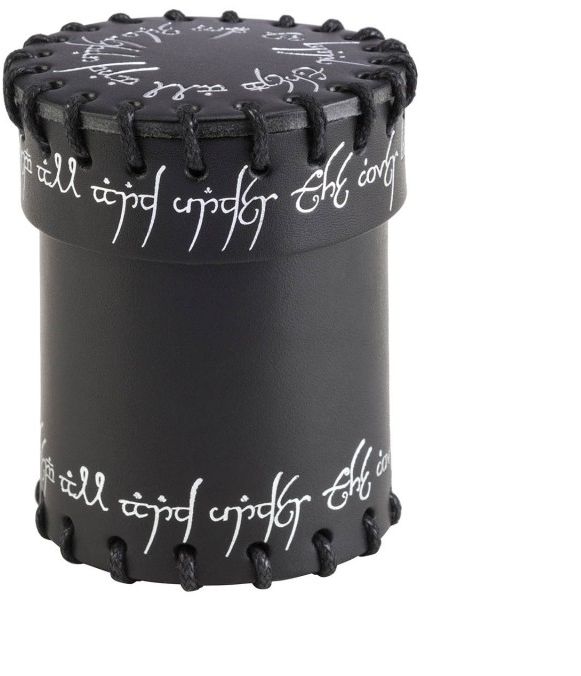 Q-Workshop Kubek skórzany Czarny Elficki (23002)