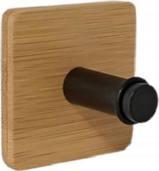 Bisk Wieszak kwadratowy samoprzylepny pojedynczy Umbra bambus