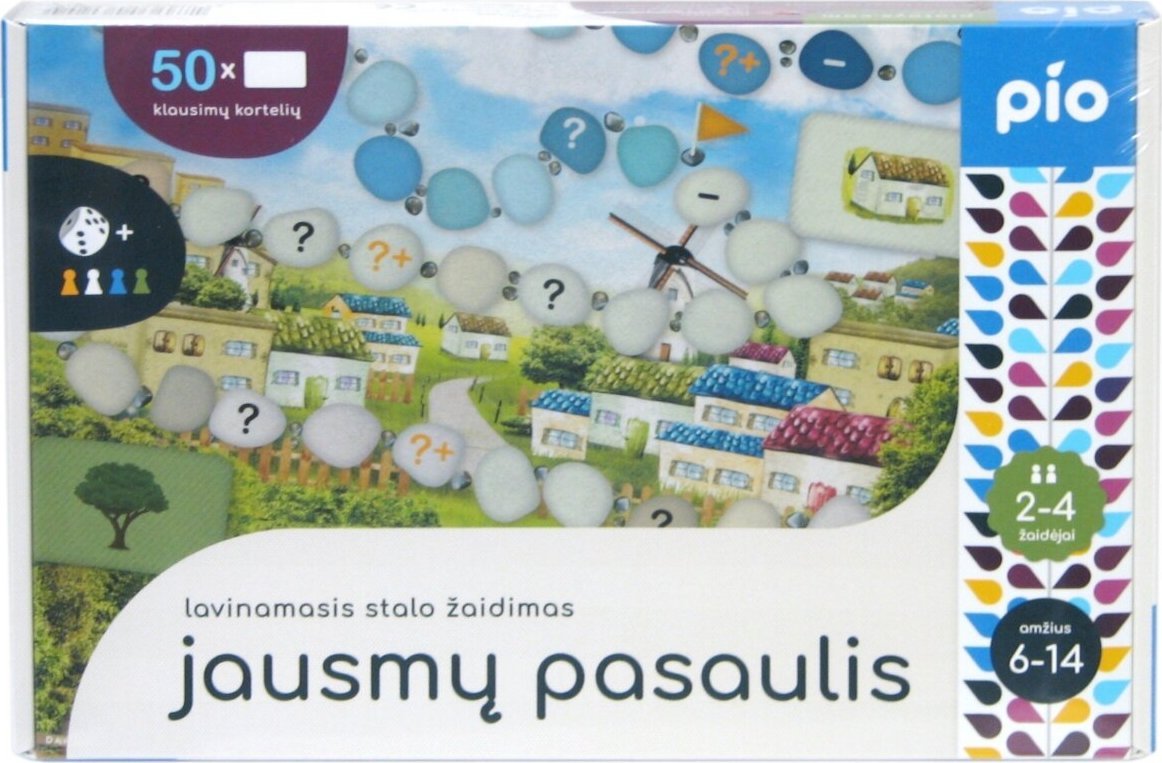 Lavinamasis stalo žaidimas JAUSMŲ PASAULIS