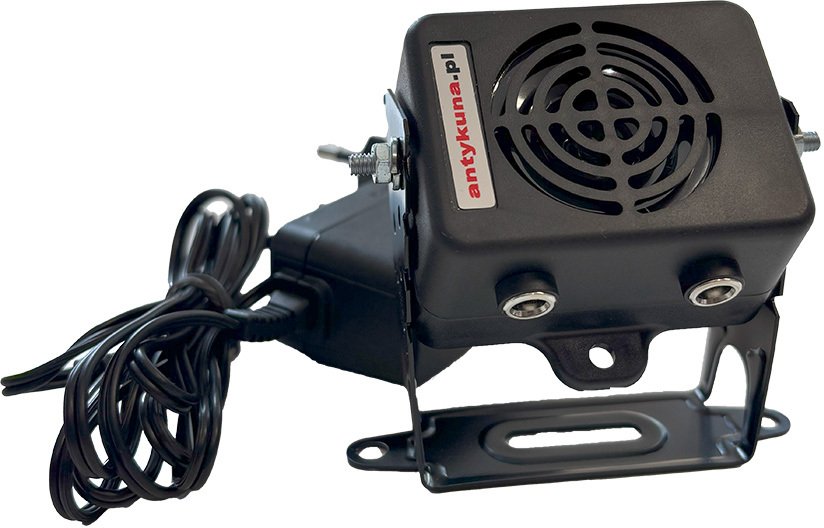 Antykuna.pl Odstraszacz CICHY Light, na strych, do podbitki, na poddasze, 1 Stronny na uchwycie, Zasilanie 230/12V