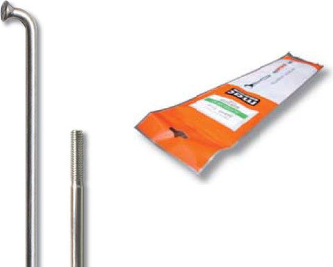 Cn Spoke Szprychy 134T, 2.3-2.3-2.0, stal nierdzewna, 290mm, srebrne 72szt