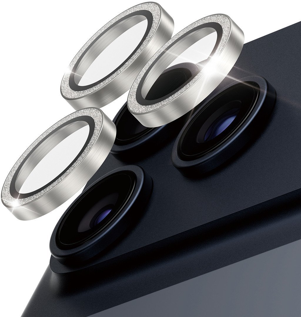 PanzerGlass Tempered glass lens protector Hoops Glitter for iPhone 17 Pro / 17 Pro Max / 16 Pro