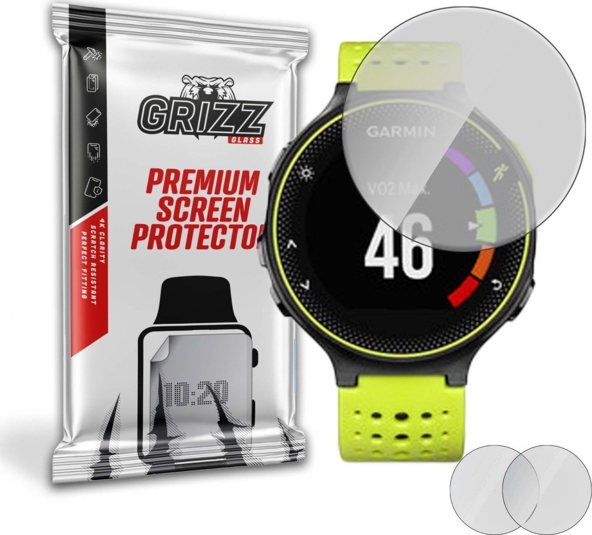 GrizzGlass Folia matowa Grizz Garmin Forerunner 230
