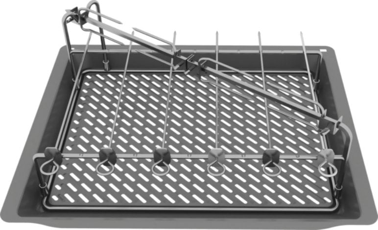 Bosch AirFry & Grillset HEZ635001, baking tray (anthracite, enamelled)