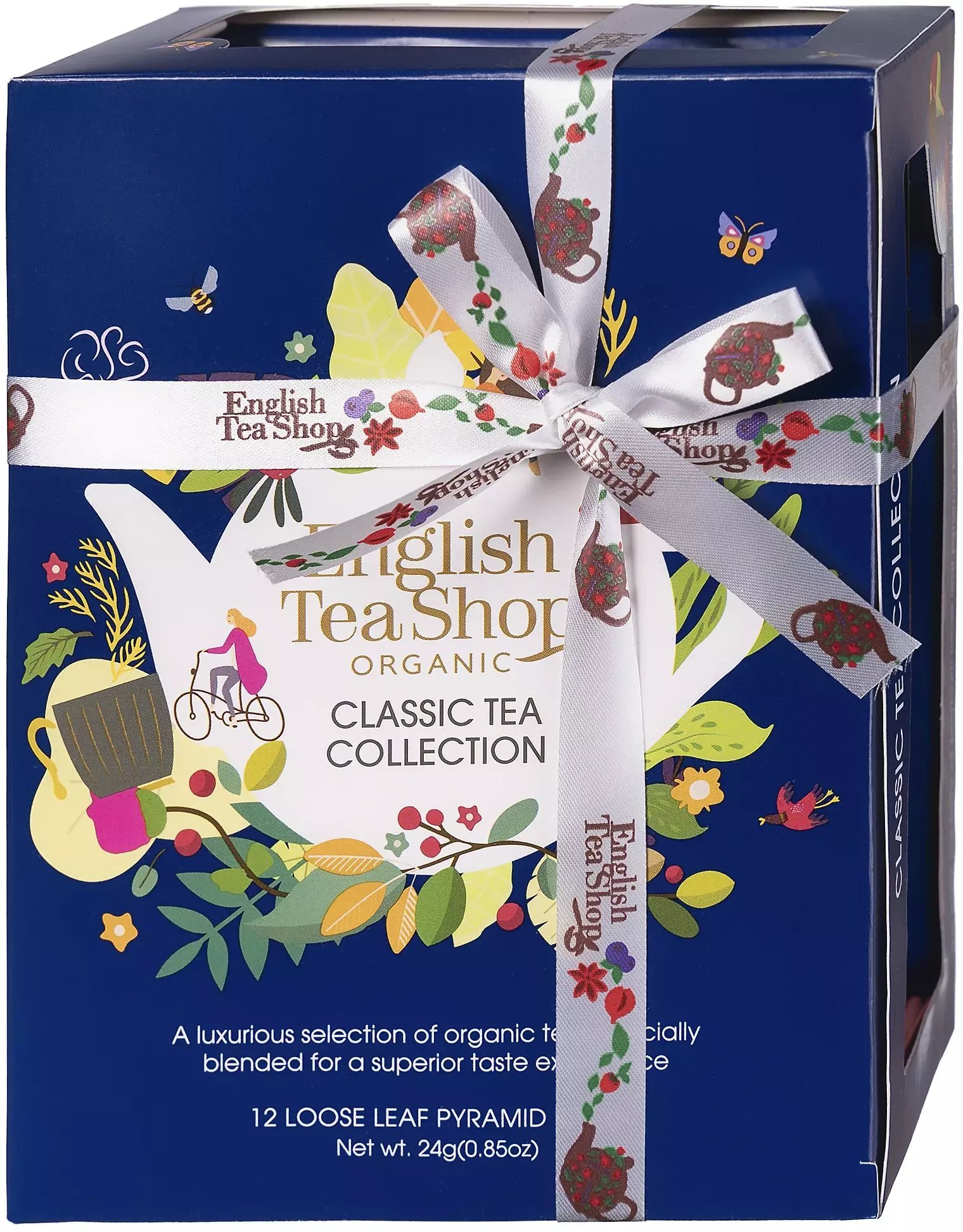 English Tea Shop Zestaw herbat Classic Tea Collection Blue 12 piramidek