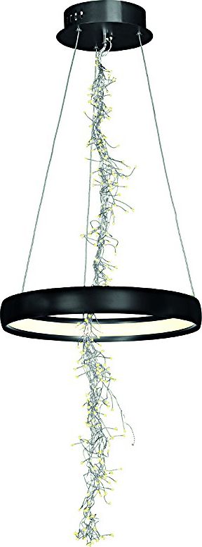 Lampa wisząca Milagro ledowa nowoczesna czarny (ML274)