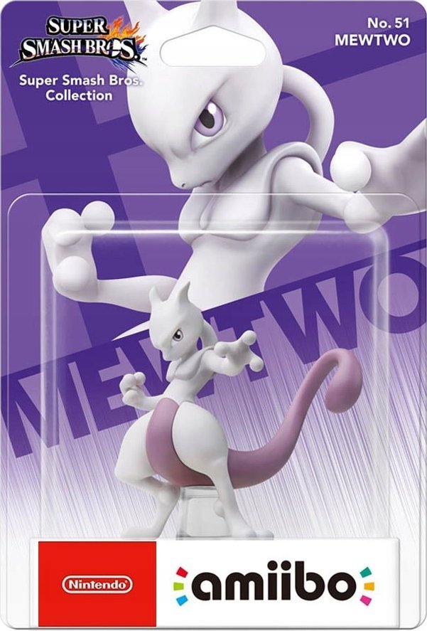 Nintendo Figurka Amiibo Super Smash Bros. Collection Mewtwo No. 51