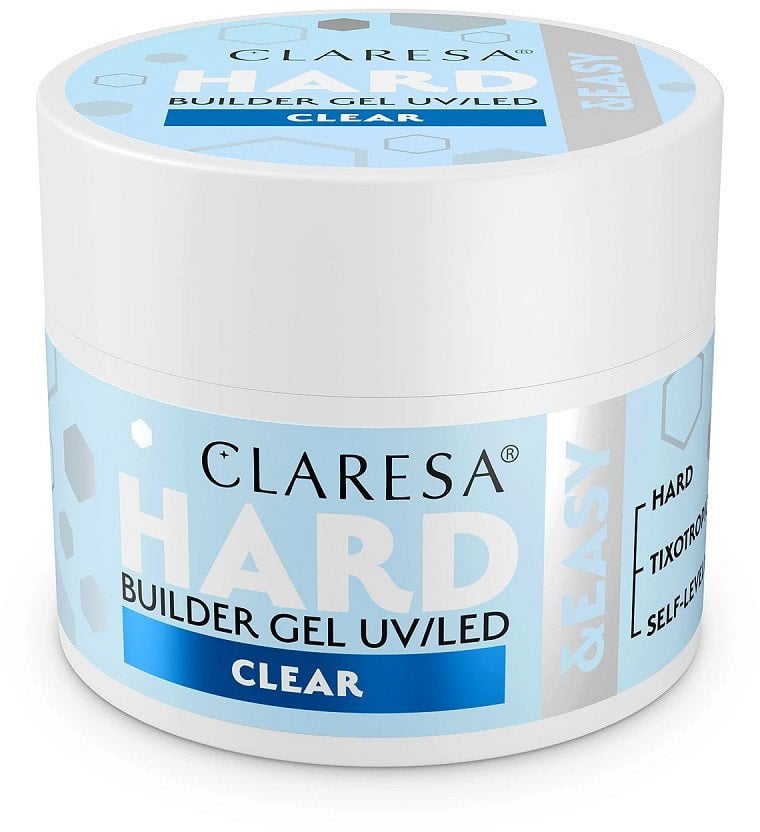 Claresa Hard&amp Easy Builder Gel żel budujący Clear 45g