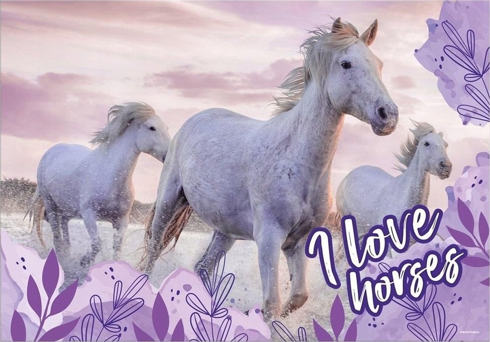 Derform Podkład oklejany dwustronny Konie 25