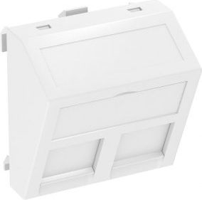 Bettermann Adapter podwójna RJ45 skośny M45 (6119298)