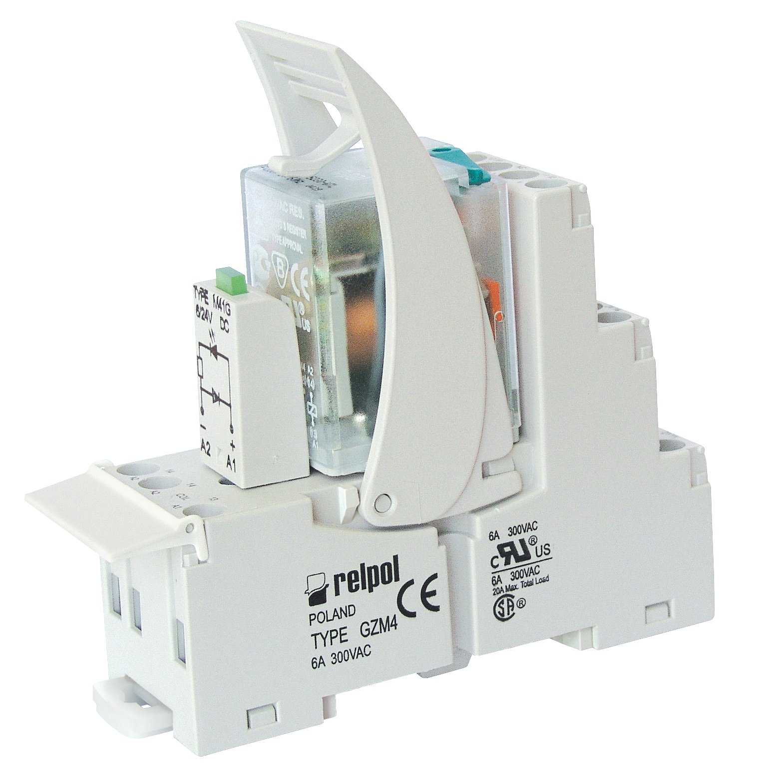 Relpol Przekaźnik interfejsowy PIR4-230AC-00LV (854786)