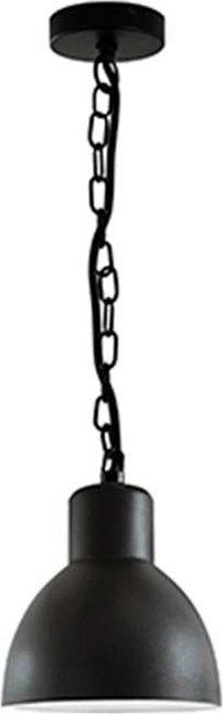 Lampa wisząca Polux LAMPA wisząca ARNE 311924 Polux metalowa OPRAWA industrialny ZWIS na łańcuchu IP44 czarny