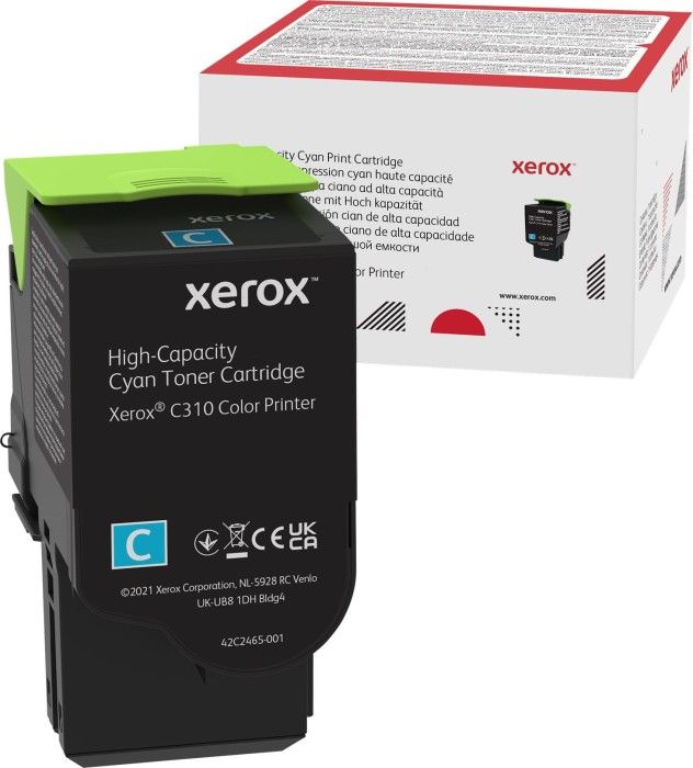 Toner Xerox C310 Cyan Oryginał (006R04365)