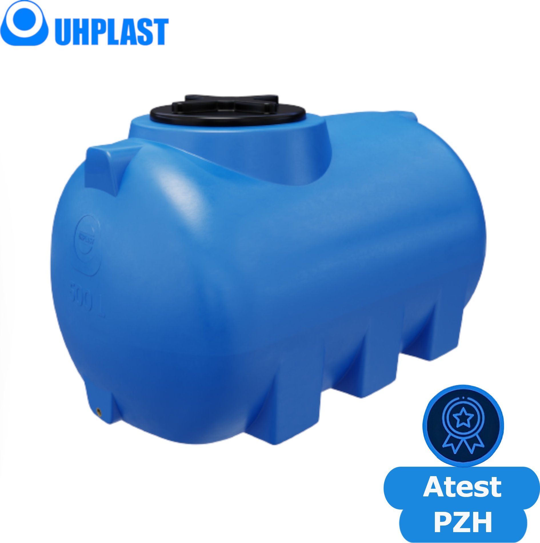 UHP Zbiornik na wodę 500l UHP CISTERON G-505 Niebieski