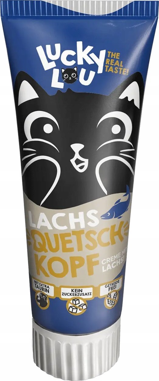 Lucky Lou Kapsułki Łosoś pasta 75g