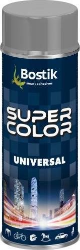 Bostik Lakier w sprayu uniwersalny Super Color 400 ml aluminimum