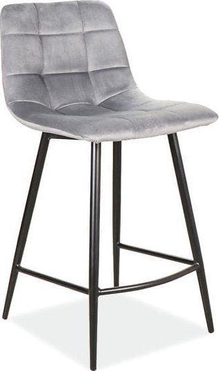 Signal Półhoker MILA H-2 VELVET szary Signal