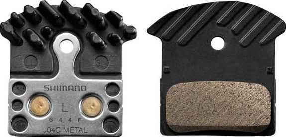 Shimano Okładziny hamulcowe tarczowe J04C Metaliczne/Radiator XTR / XT/ SLX / Alfine uniwersalny