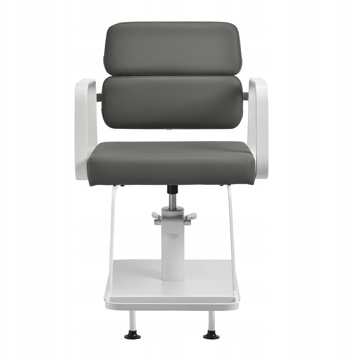 Gabbiano fotel fryzjerski Porto biało Szary