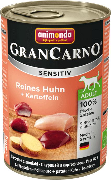 Animonda Gran Carno Sensitiv Kurczak + ziemniaki 400g