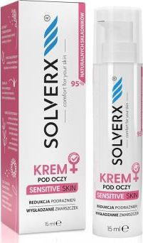 Solverx Krem pod oczy Sensitive Skin 15ml