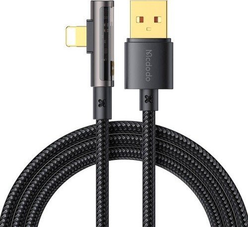 Kabel USB Mcdodo USB-A - Lightning 1.8 m Czarny (MDD91)