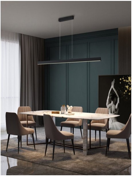 Immax Oprawa Zwieszana Neo Lite Triangolo Smart 125Cm 28W S Beacon Wi-Fi Tuya (1674692)