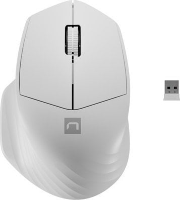 Mysz Natec Siskin 2 Biała (NMY-1972)